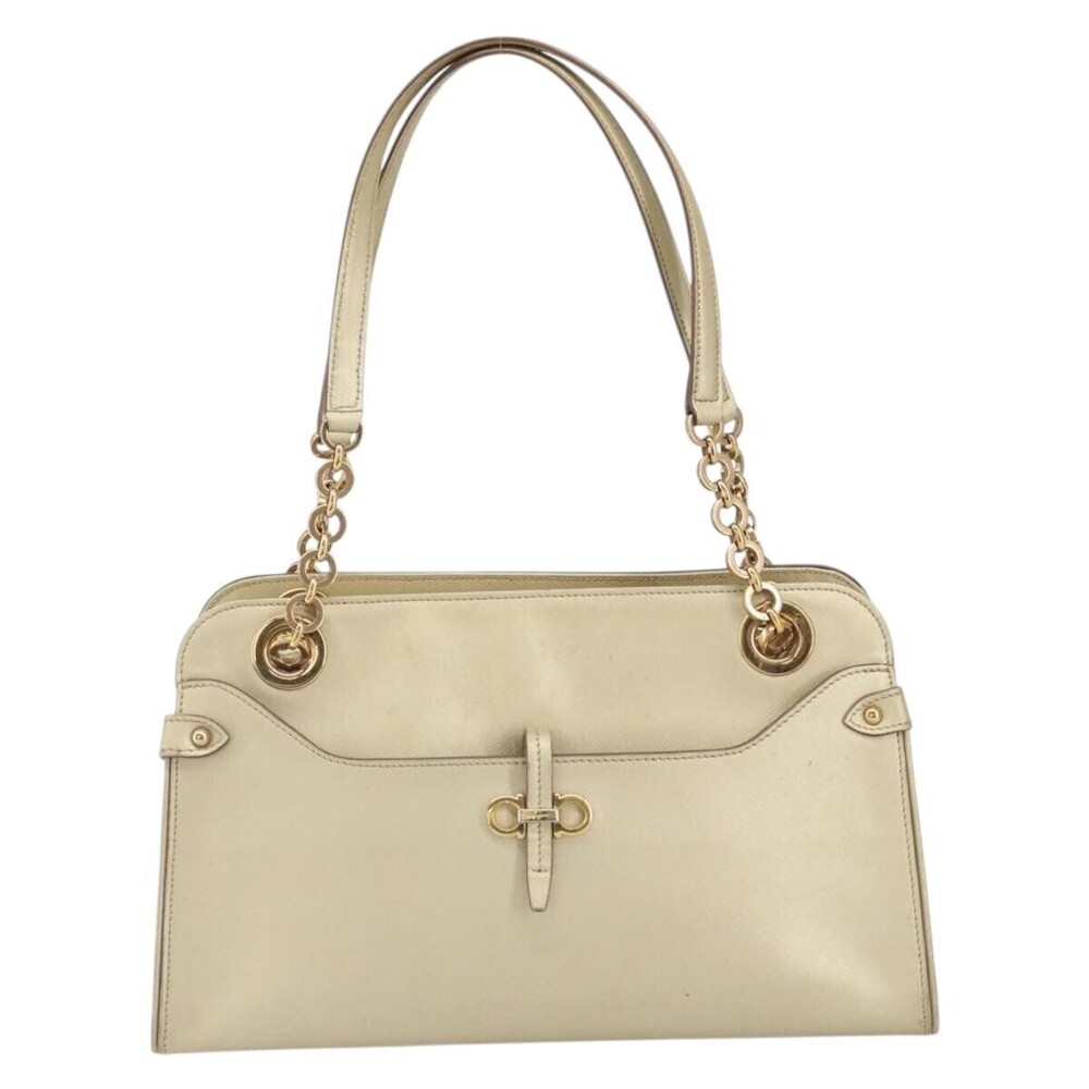 Salvatore Ferragamo Gancini Leather